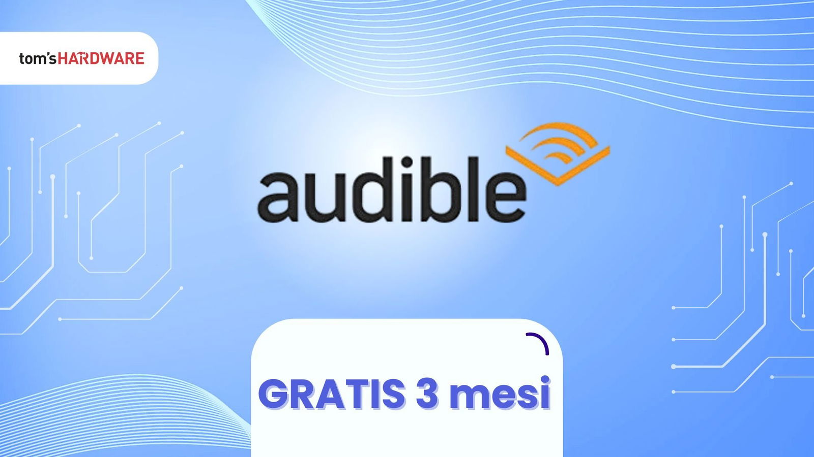 Immagine di Audible Gratis per 3 Mesi! Immergiti in oltre 70.000 audiolibri e podcast