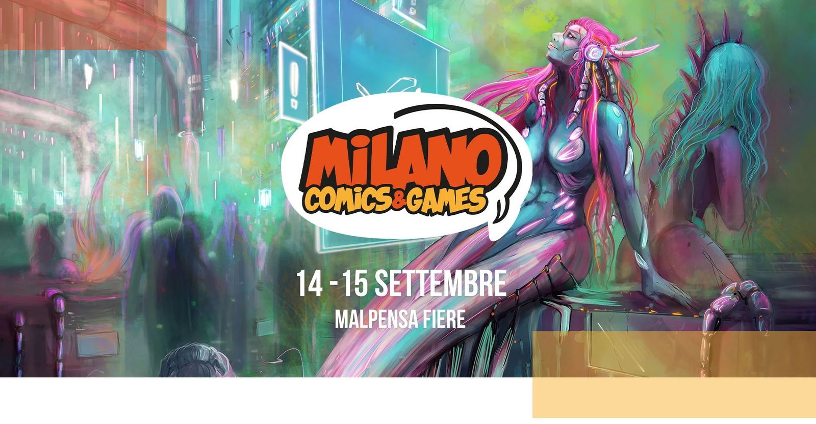 Immagine di Torna il Milano Comics&Games: appuntamento 14 e 15 settembre con tantissimi ospiti