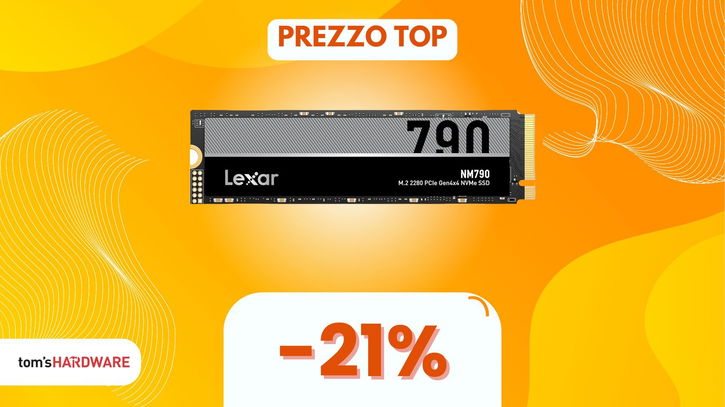 Immagine di Velocità FULMINEA su PS5 e PC con questo SSD da 2TB in SUPER SCONTO!