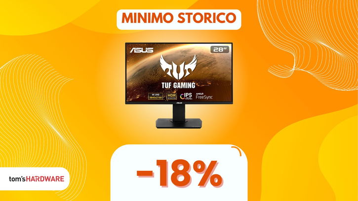 Immagine di Questo monitor da gaming 4K è al MINIMO STORICO, che AFFARE!