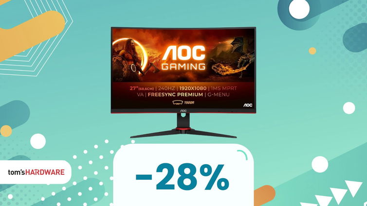 Immagine di Scende sotto i 150€ per la prima volta: monitor AOC con FreeSync Premium