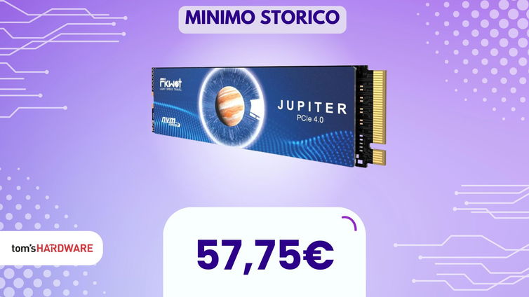 Immagine di Potenzia il tuo sistema con questo SSD ultra-veloce, ora al suo MINIMO STORICO!