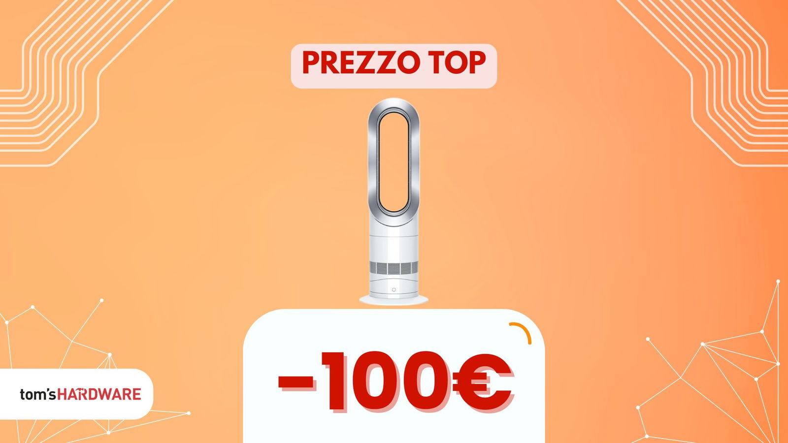 Immagine di Estate o inverno, questo termoventilatore Dyson è sempre al top. Risparmia 100€ oggi!