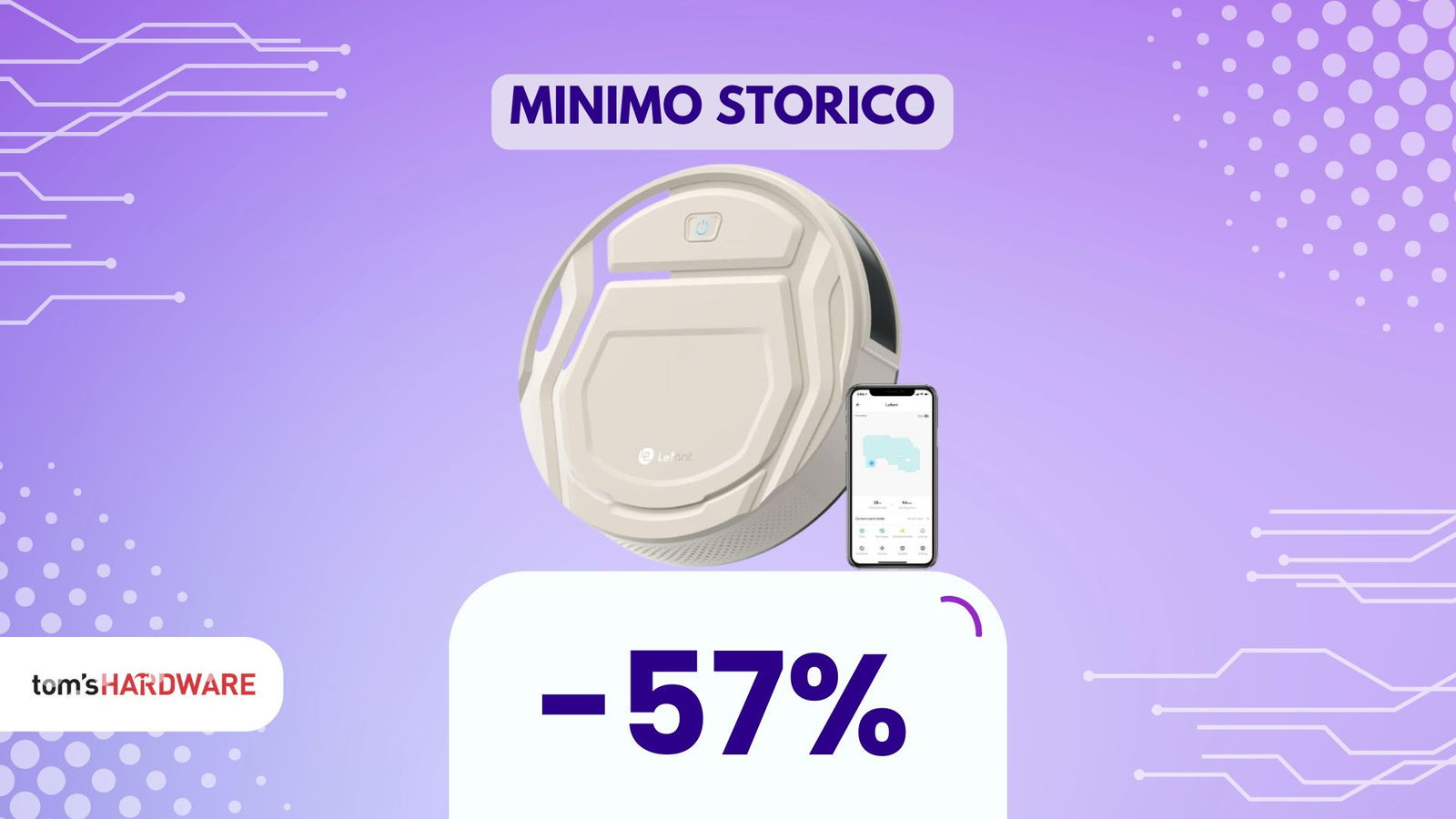 Immagine di Il robot aspirapolvere che ritorna a sorprendere a 99€. Quanto vi stimola l'acquisto?