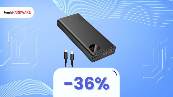 Immagine di Powerbank Baseus al minimo storico, e con il coupon risparmi ancora di più