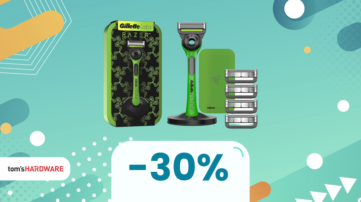 Immagine di Il rasoio in edizione limitata con Razer! Gillette LABS Razer a soli 32€!