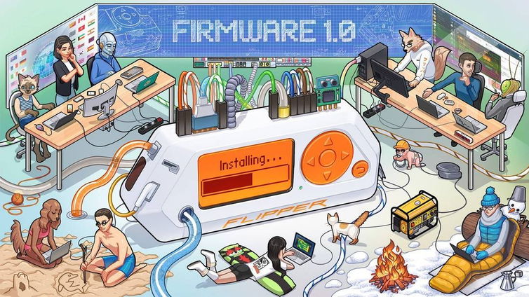 Immagine di Flipper Zero: il nuovo update lo rinnova completamente