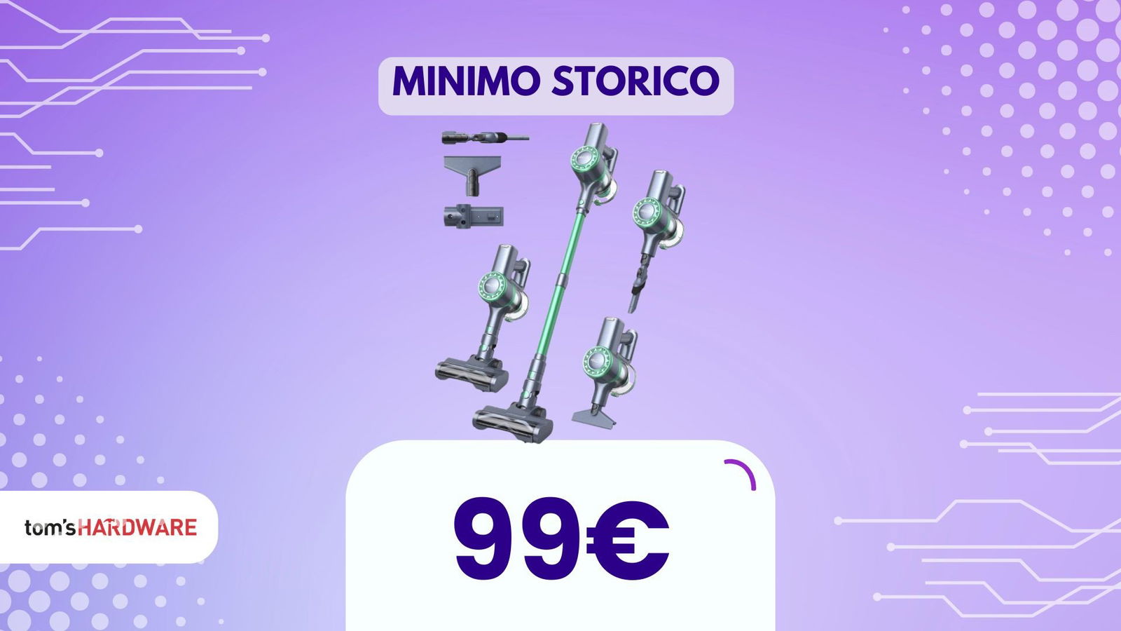 Immagine di Aspirapolvere a 99€! La soluzione perfetta anche per chi spende poco! Costava 240€