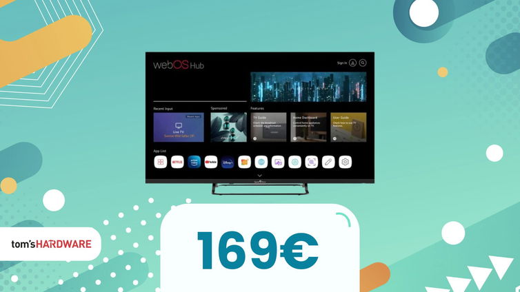 Immagine di Fino a esaurimento scorte: smart TV da 40" a 169,99€ perfetta per un uso quotidiano