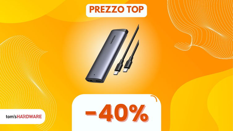 Immagine di Porta il tuo SSD M.2 ovunque con questo case, e costa POCHISSIMO! (-40%)