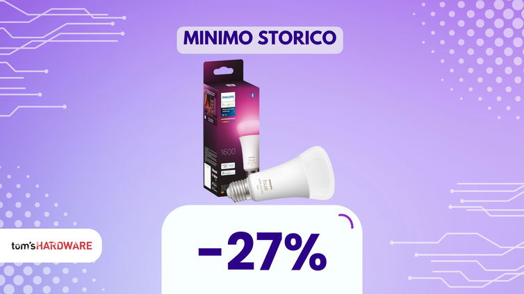 Immagine di Miglior prezzo oggi per la lampadina Philips con sensore integrato!