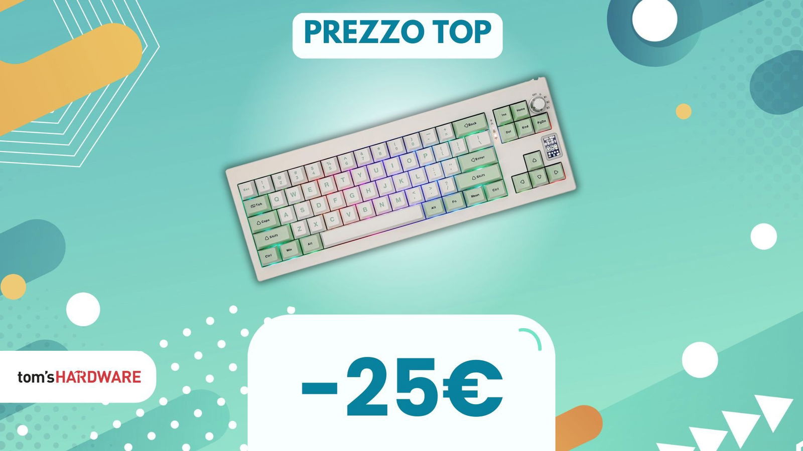 Immagine di ERGONOMIA e STILE si fondono in questa tastiera EPOMAKER, in sconto con coupon!