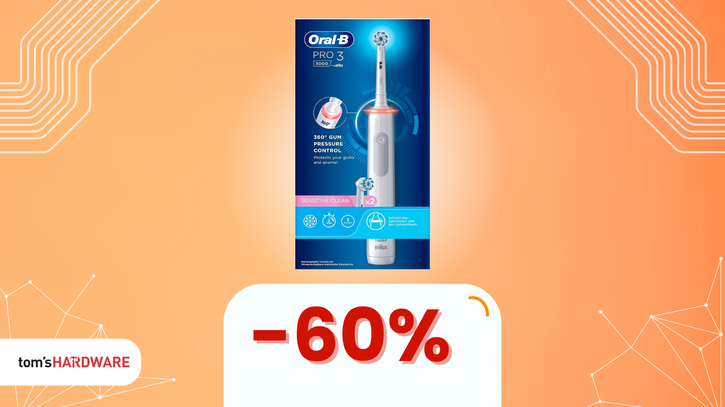 Immagine di L'igiene orale perfetta a un prezzo SHOCK: Oral-B Pro Series 3 in sconto del 60%