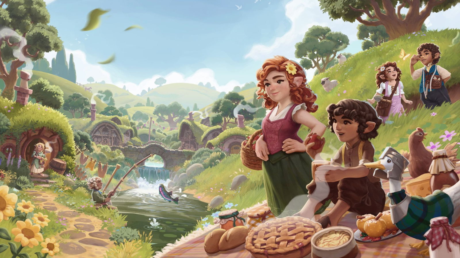 Immagine di Tales of the Shire: il life simulator del Signore degli Anelli rimandato al 2025