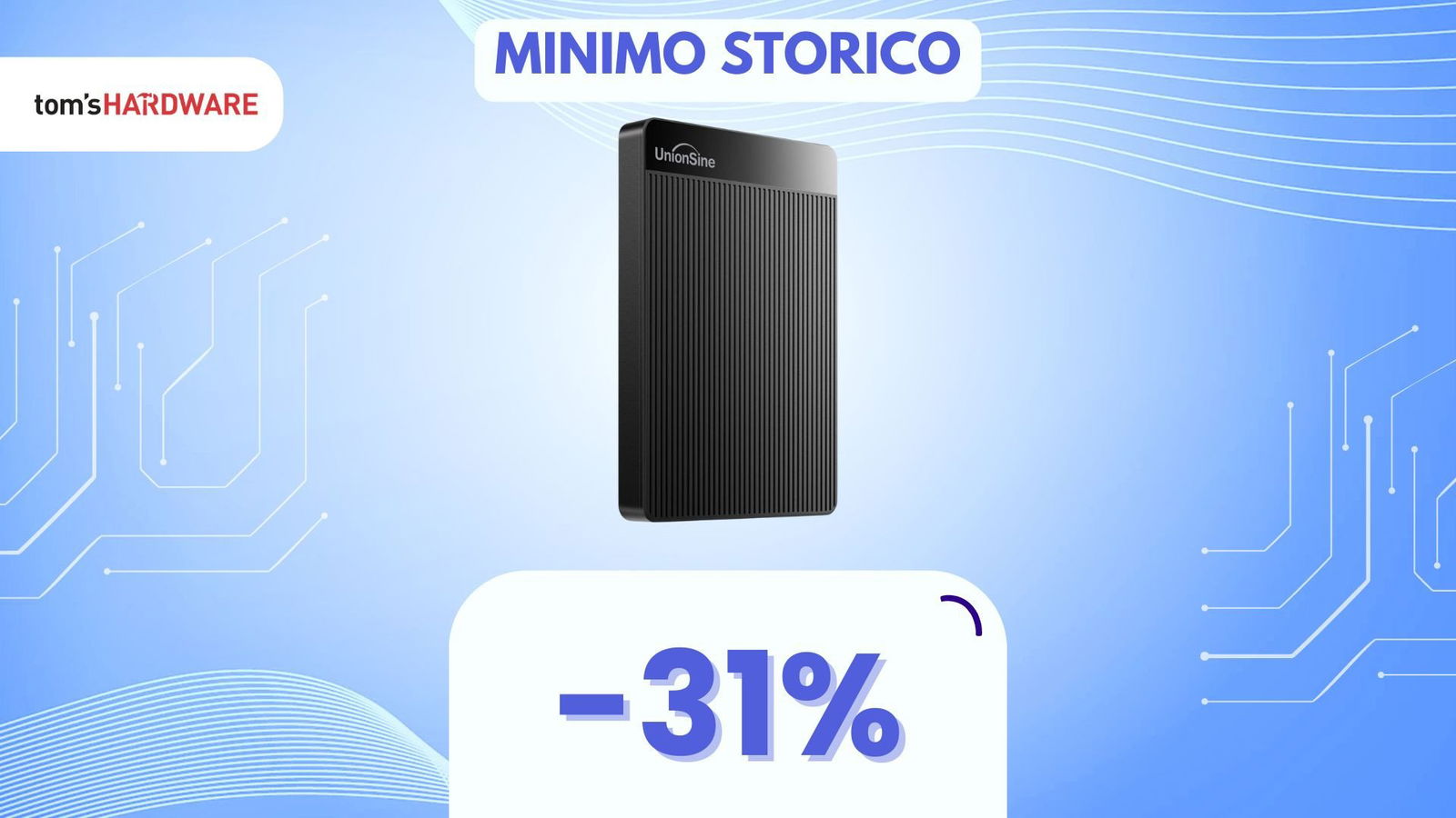 Immagine di Lo spazio non basta? Aggiungi 500 GB in un attimo con questo hard disk esterno in SUPER SCONTO!