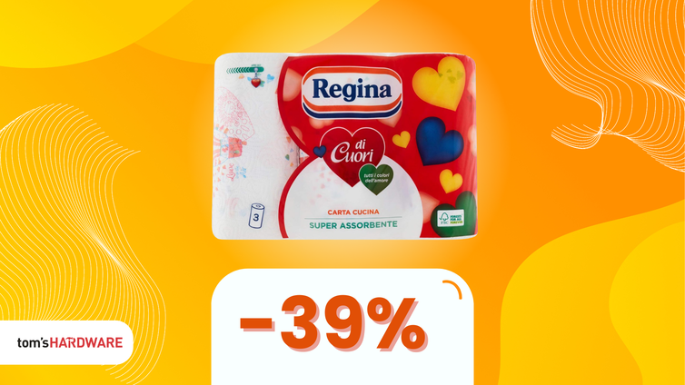 Immagine di Carta da cucina Regina a un prezzo SHOCK! (-39%)