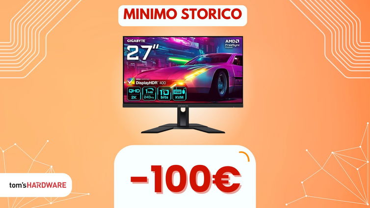 Immagine di Questo monitor da gaming Gigabyte da 240Hz è un vero e proprio AFFARE NASCOSTO!