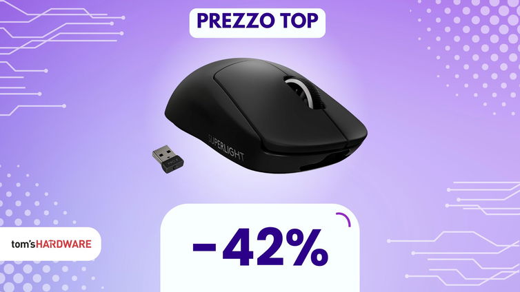 Immagine di ADDIO a cavi e compromessi con questo mouse da gaming Logitech, e CHE SCONTO!