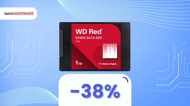 Immagine di Gestite un NAS e cercate un SSD collaudato? Risparmiate il 38% oggi con questo WD