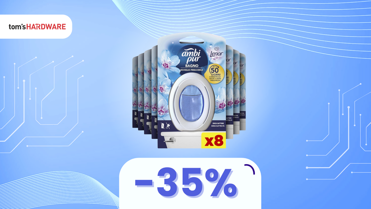 Immagine di Solo buoni odori nel vostro bagno con Ambi Pur a un prezzo SHOCK! (-34%)