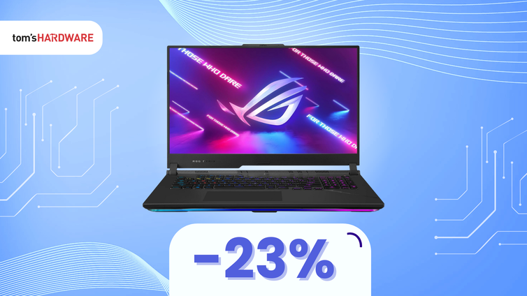 Immagine di Notebook incredibile al MINIMO storico; ASUS ROG Strix SCAR 17 in sconto del 23%