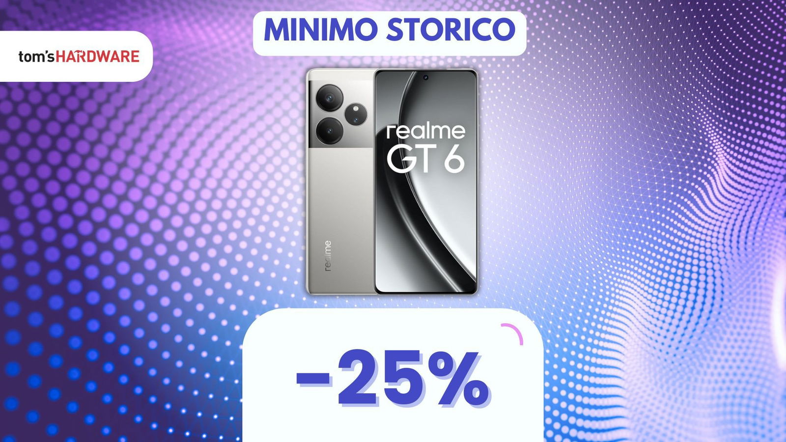 Immagine di La fascia alta è alla portata di tutti con questa offerta: realme GT6 al MINIMO STORICO!