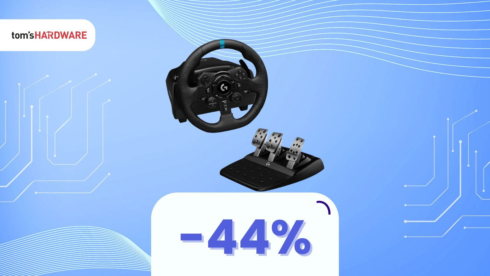 Immagine di Il volante Logitech che aspettavi è arrivato al 44% di sconto! Solo 245€