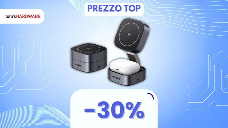 Immagine di I vostri dispositivi Apple, un SOLO caricatore wireless, ora in SUPER SCONTO! (-30%)