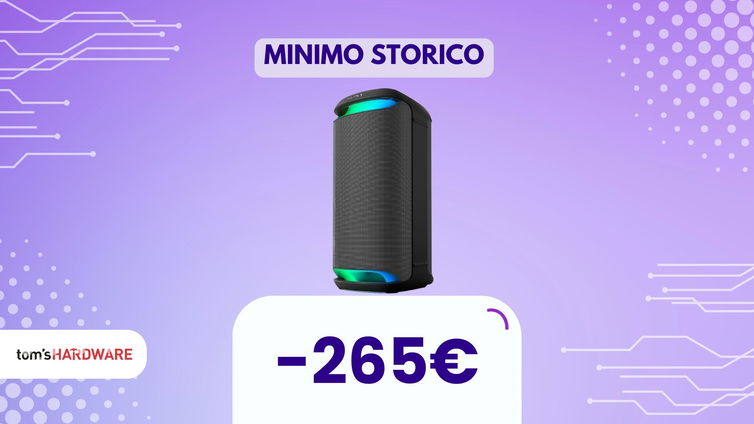 Immagine di Non è economica, ma con 265€ di sconto, questa cassa Sony fa la differenza alle feste