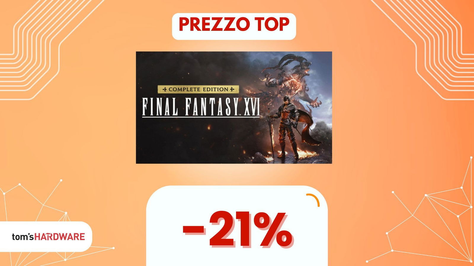 Immagine di Final Fantasy XVI è disponibile su Steam da oggi, acquistalo in SUPER SCONTO! (-21%)