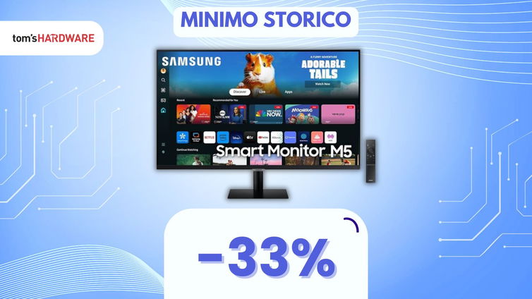 Immagine di Lavoro, svago e gaming: questo ottimo monitor torna al MINIMO STORICO!