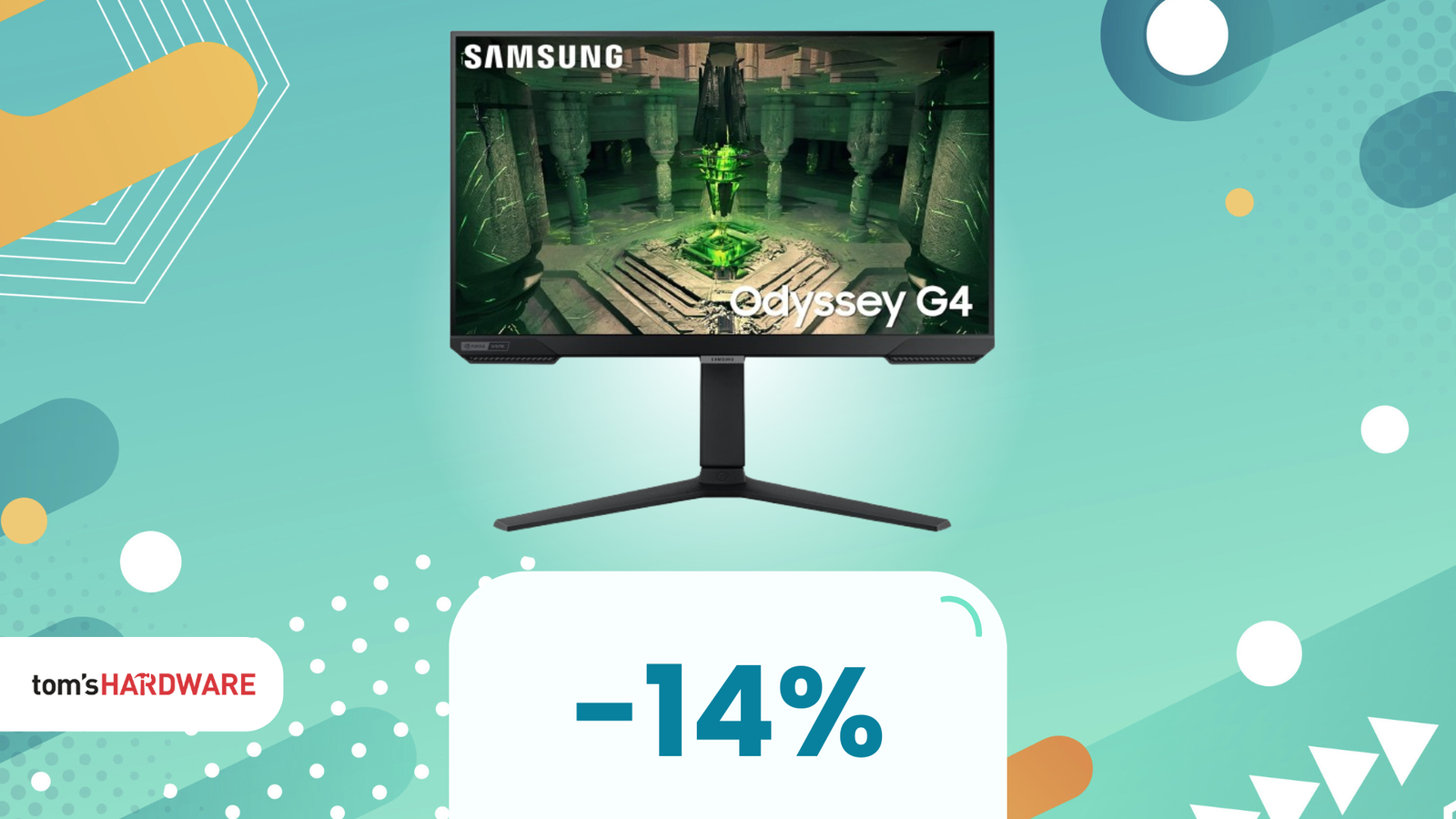 Immagine di Samsung Odyssey G4, un must-have per i gamer competitivi, ora a PREZZO SCONTATO! - 14%