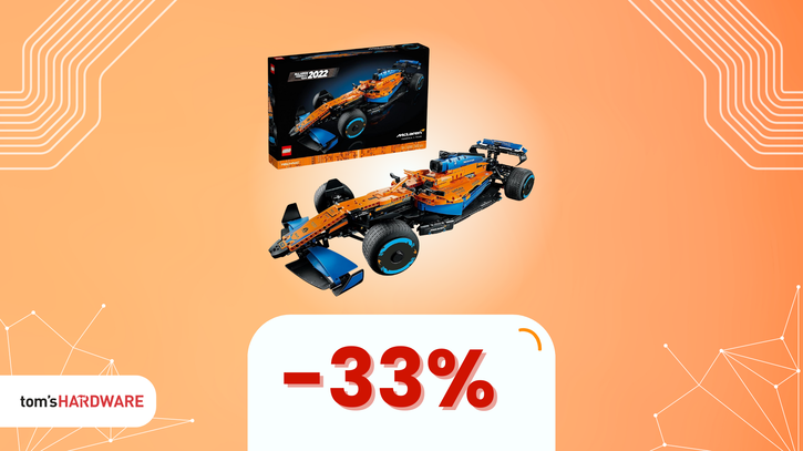 Immagine di LEGO Technic Monoposto McLaren Formula 1 in sconto del -33% su Amazon!