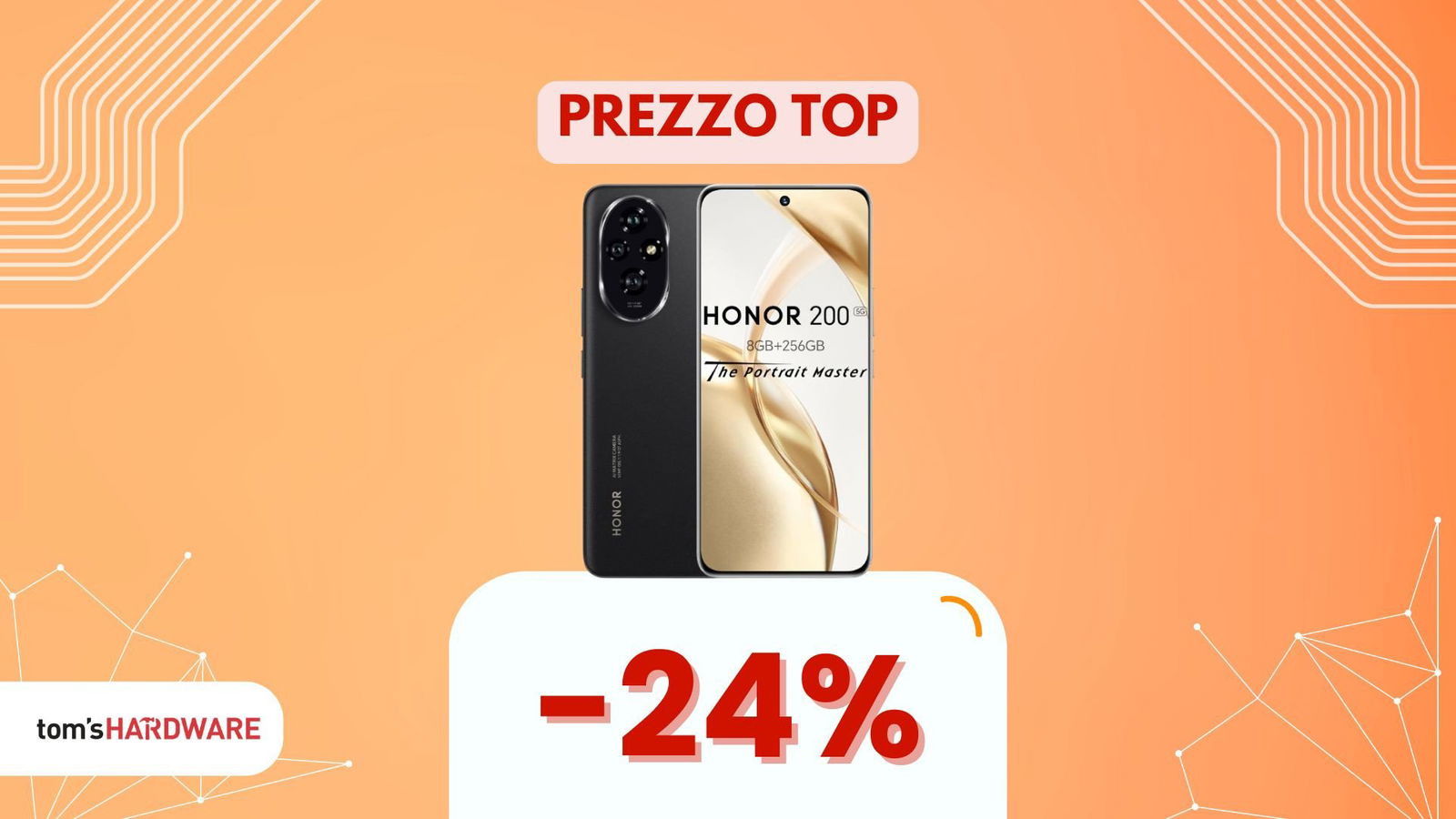 Immagine di Honor 200: ritratti da studio con lo smartphone, oggi a meno di 400€ sul vostro store preferito