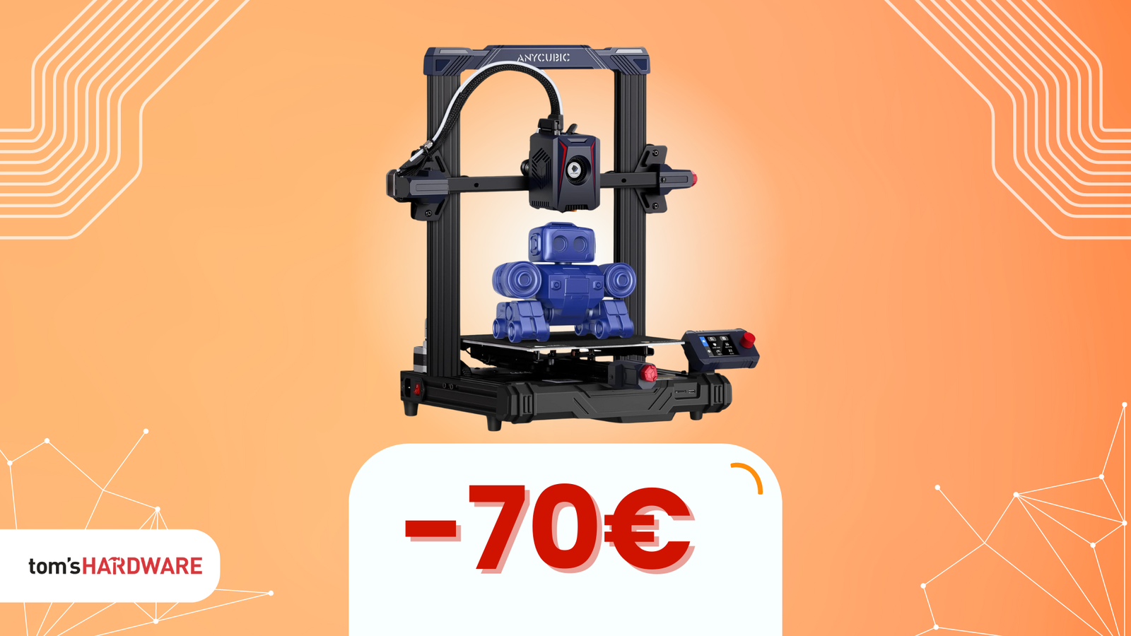 Immagine di Questa stampante 3D Anycubic Kobra 2 Neo è disponibile a soli 169€!