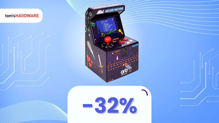 Immagine di Amazon Find: la magia degli anni '80 nella tua mano con questo mini cabinato arcade, oggi IN SCONTO!