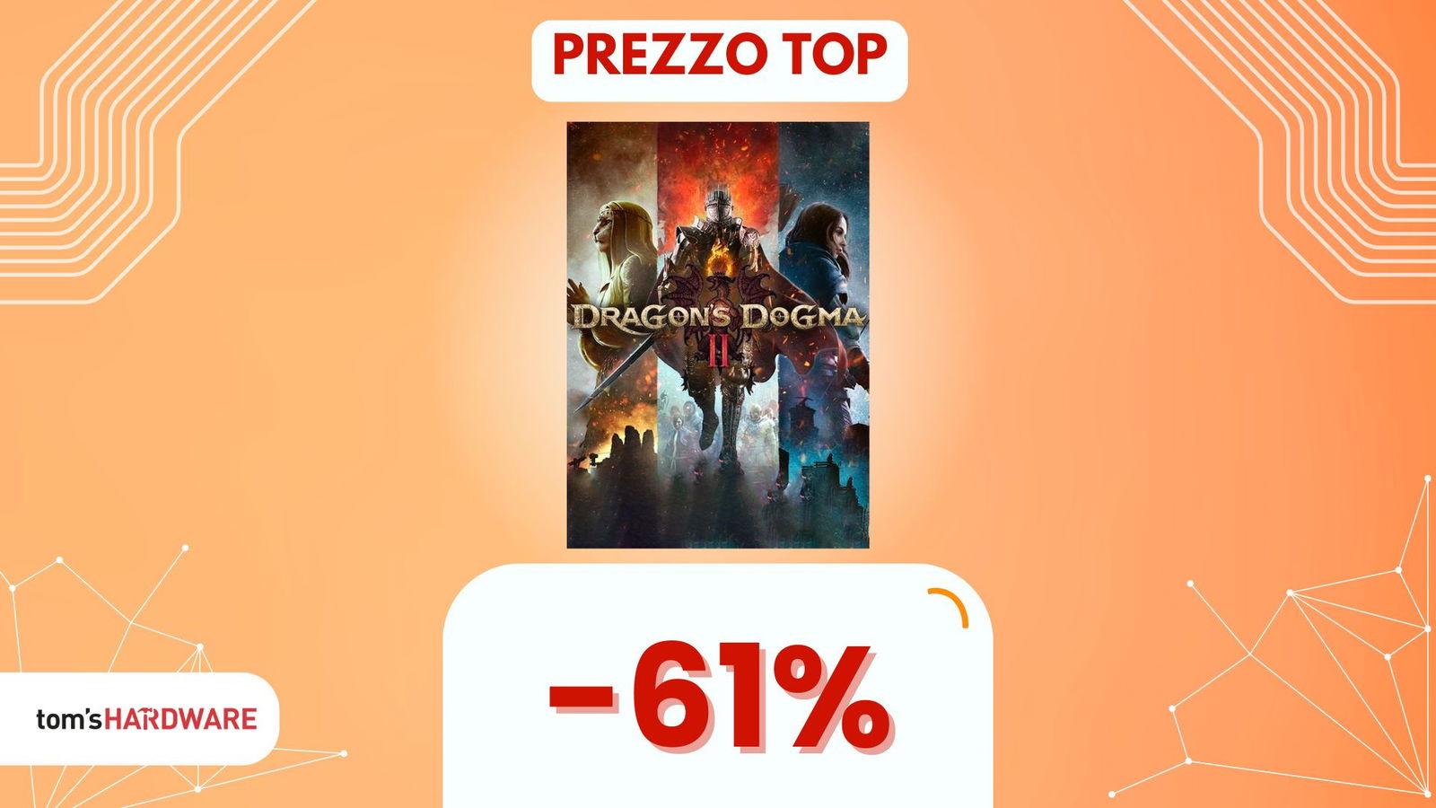 Immagine di Dragon's Dogma 2 per PC in SUPER OFFERTA: risparmiate il 61%!