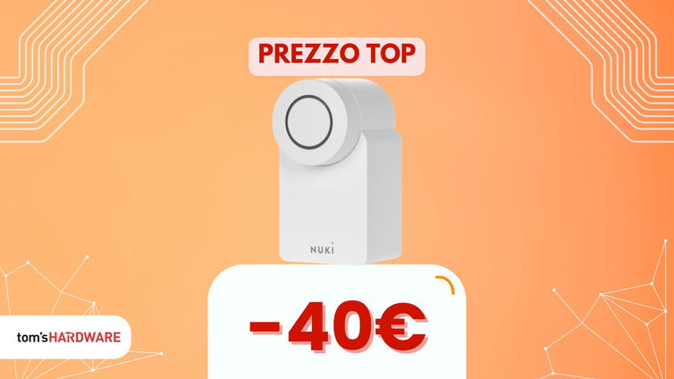 Immagine di Entra senza chiavi con questa serratura smart, ora con 40€ di sconto. Facile da installare!