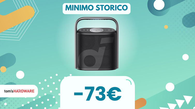 Immagine di DOPPIO SCONTO su questa cassa Bluetooth Soundcore, potente ed elegante!