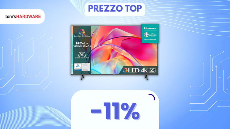 Immagine di Cornici sottili e colori esplosivi: questa smart TV da 55" CALA DI PREZZO!