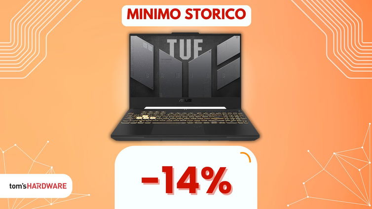 Immagine di Portabilità o potenza? Con questo notebook da gaming ASUS TUF non serve scegliere, e che SCONTO!