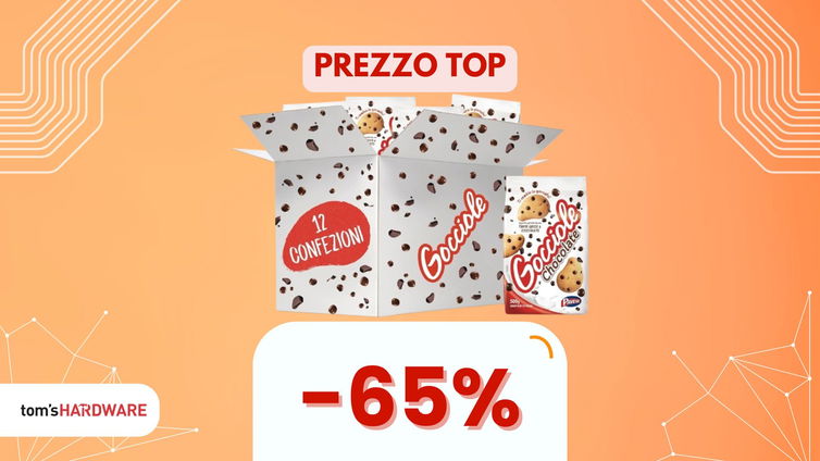 Immagine di Porta a casa il pacco di Gocciale Pavesi scontato del 65%! Sarai a posto per un po'