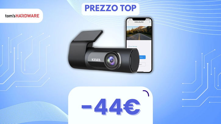 Immagine di Viaggiate sereni: questa dashcam in SUPER SCONTO sarà il vostro angelo custode!