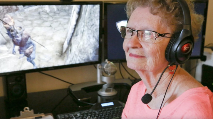 Immagine di La Skyrim Grandma abbandona YouTube a 88 anni