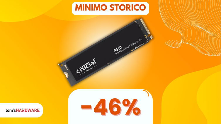 Immagine di Dì addio ai lunghi tempi di caricamento con questo SSD, Crucial TAGLIA IL PREZZO!