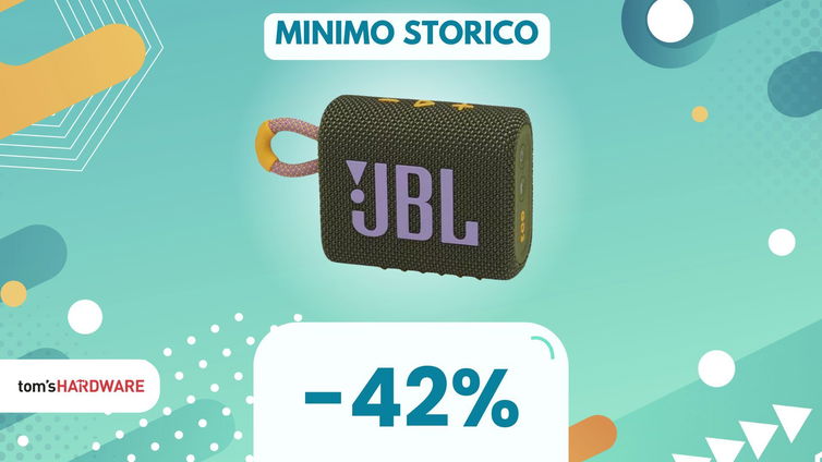 Immagine di Tanto piccolo quanto POTENTE: JBL GO 3 crolla al MINIMO!