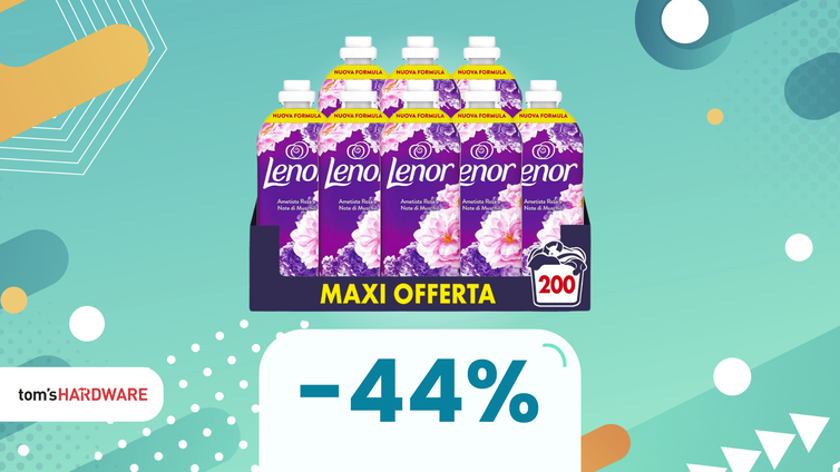 Immagine di Il segreto del bucato perfetto? Lenor scontato del 44%! Scopri la morbidezza che dura!