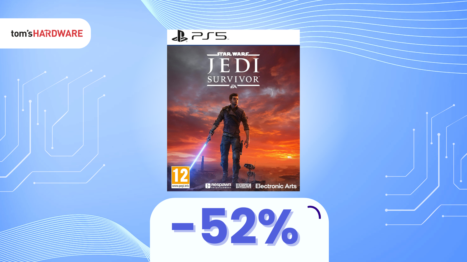 Immagine di Star Wars Jedi: Survivor a SOLO 35€! Scontato a meno della metà!