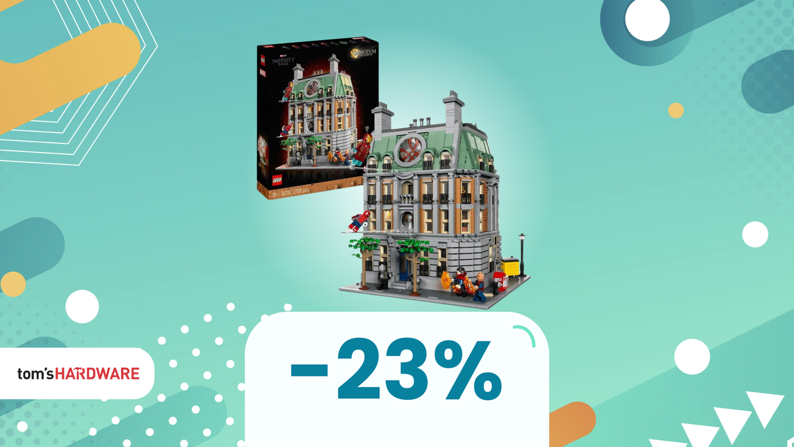 Immagine di SUPER sconto sul fantastico LEGO Marvel Sanctum Sanctorum! (-23%)