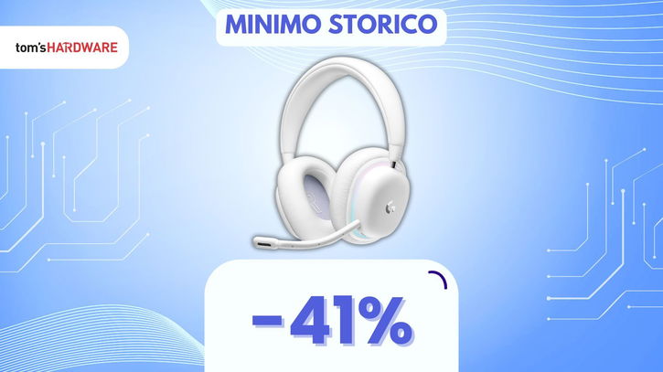 Immagine di Audio SENZA COMPROMESSI con queste cuffie da gaming Logitech! (-41%)